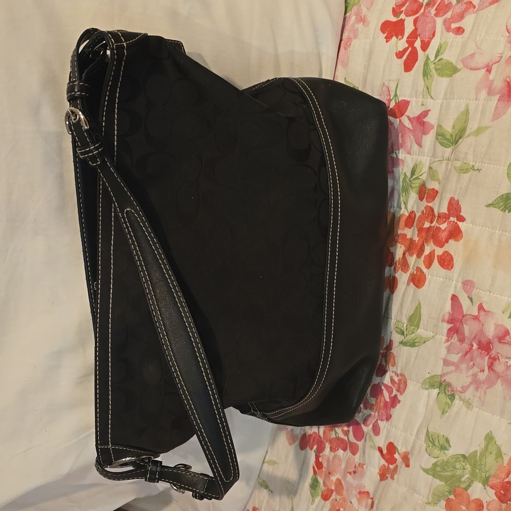 Coach Black Hobo
